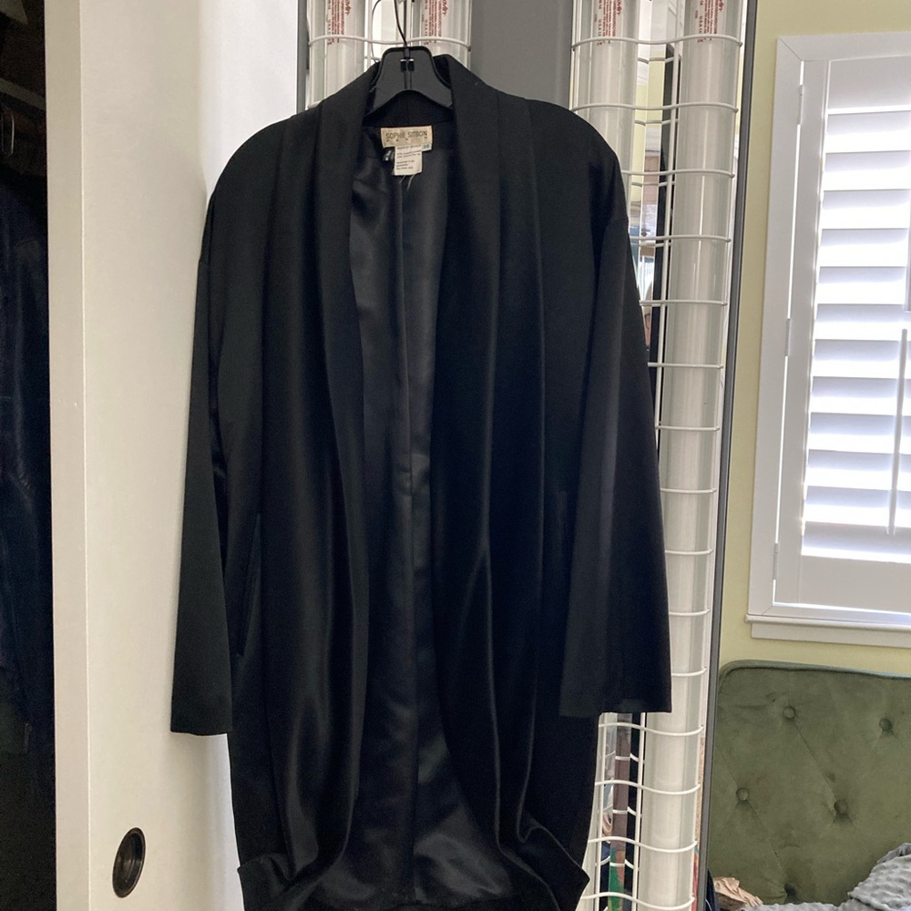 Silk Sophie Sitbon evening coat.size 6